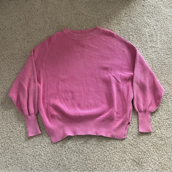 aerie Sweaters - Pink Aerie Oversized Sweater